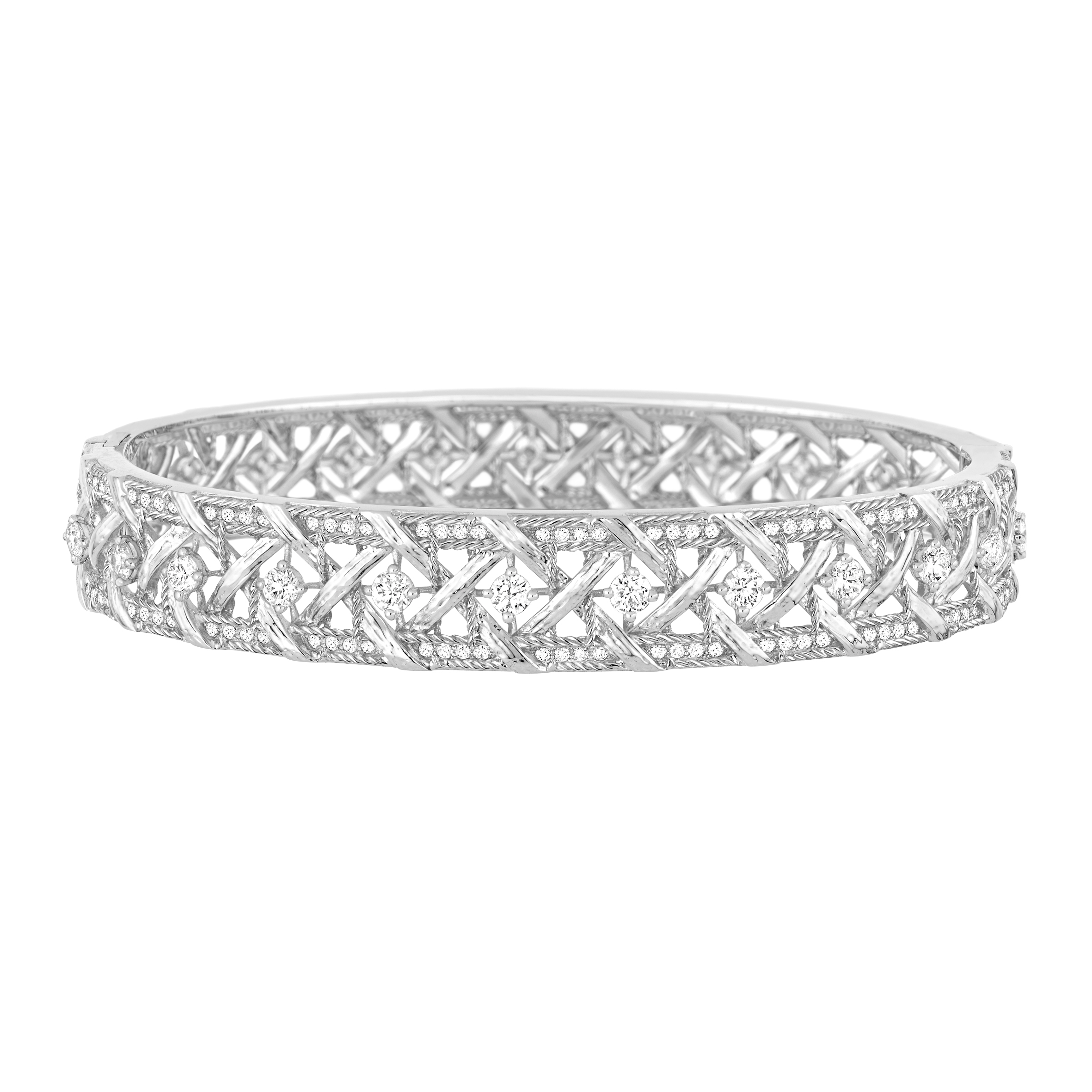 BRACELET MY DIOR - OR BLANC ET DIAMANTS