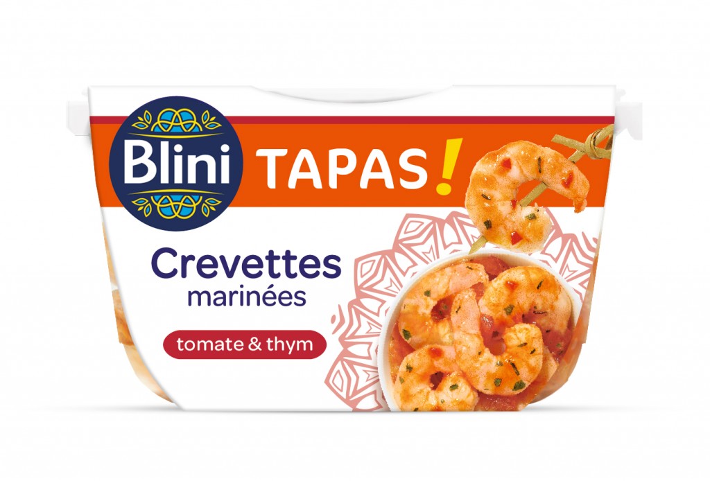 Tapas Crevette Tomate Thym