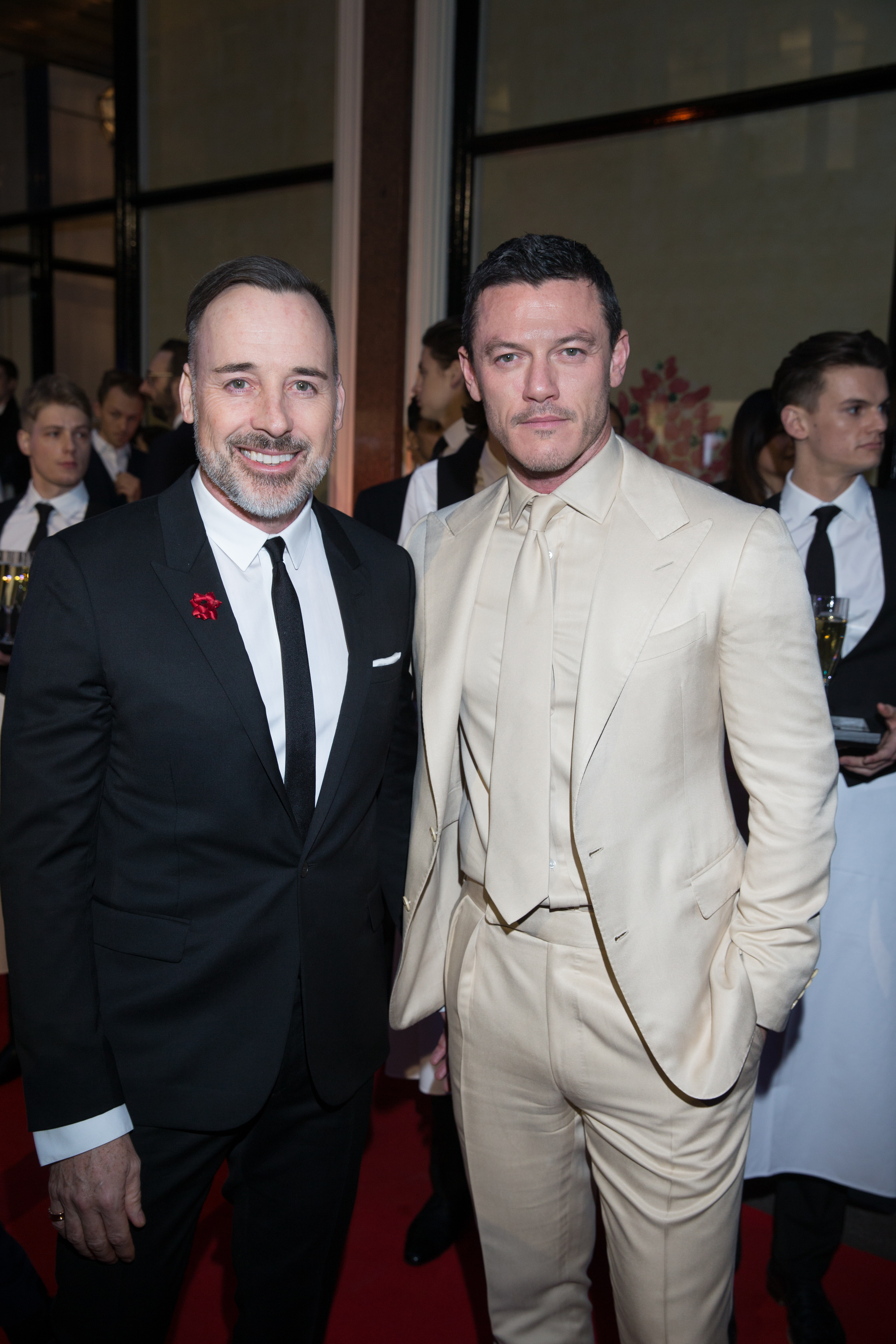 David FURNISH. Luke EVANS. Bulgari Opening New Bond Street. London. UK. 14/3/2016 © david atlan