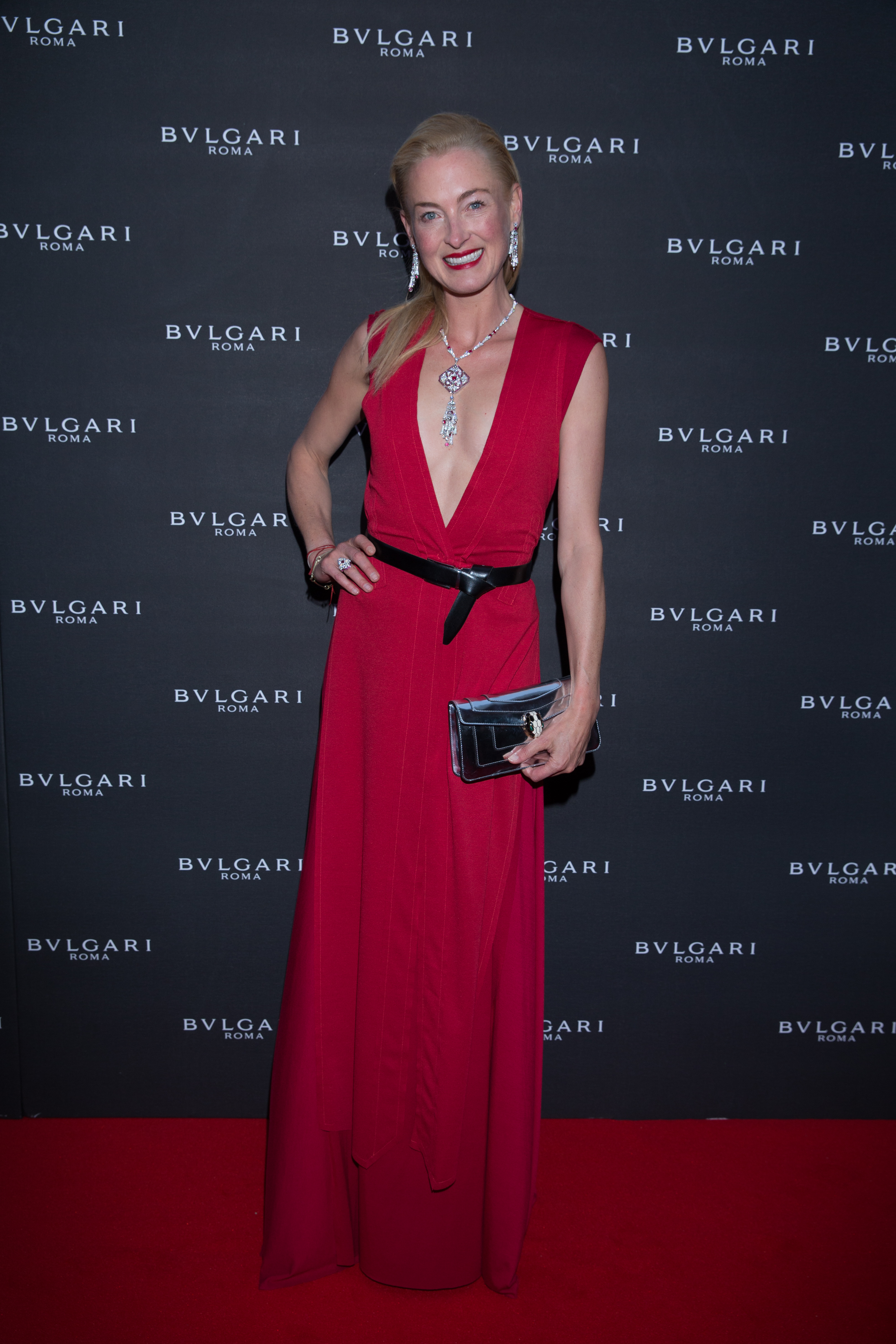 H.R.H. Lilly Zu SAYN WITTGENSTEIN BERLEBURG. Bulgari Opening New Bond Street. London. UK. 14/3/2016 © david atlan