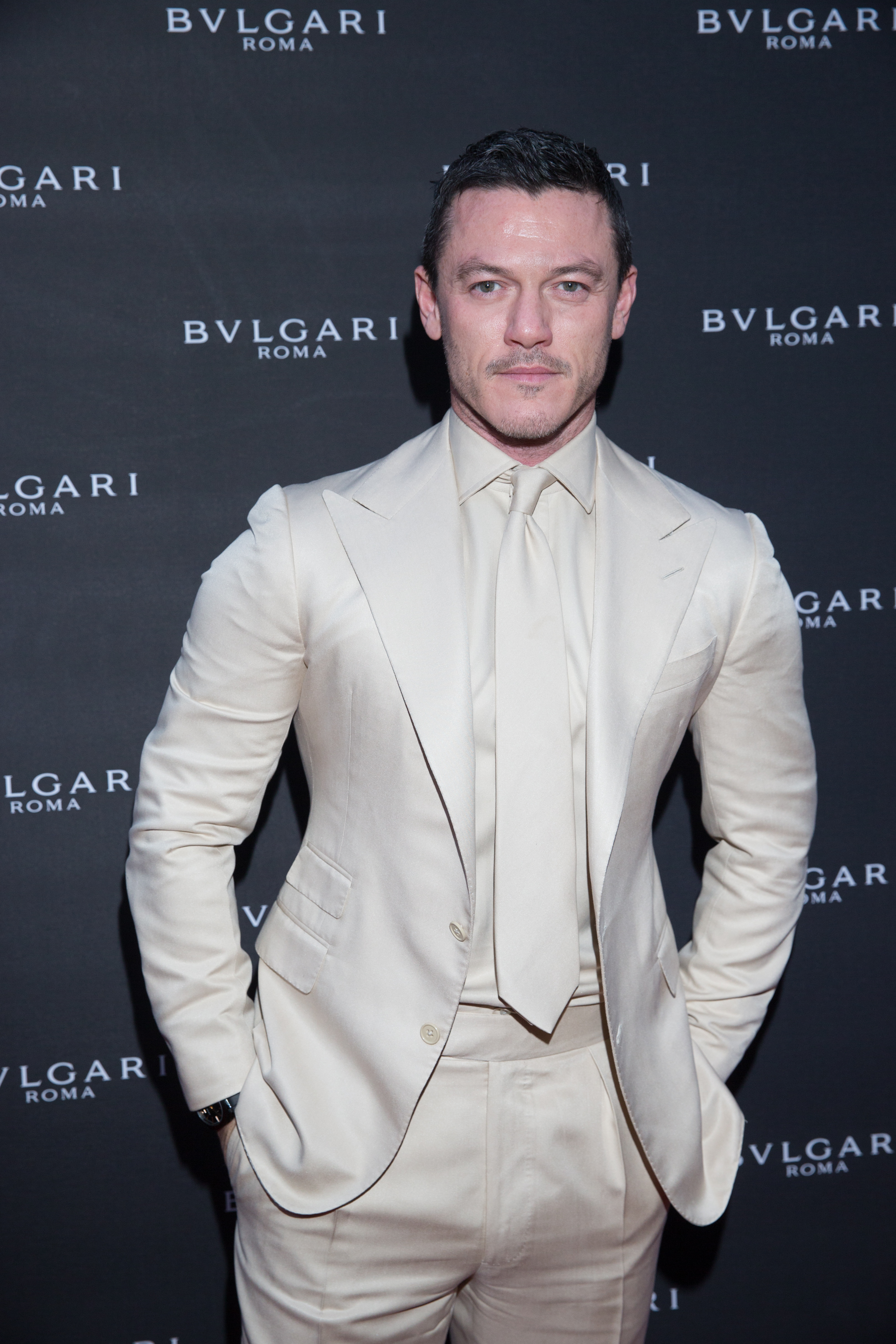 Luke EVANS. Bulgari Opening New Bond Street. London. UK. 14/3/2016 © david atlan