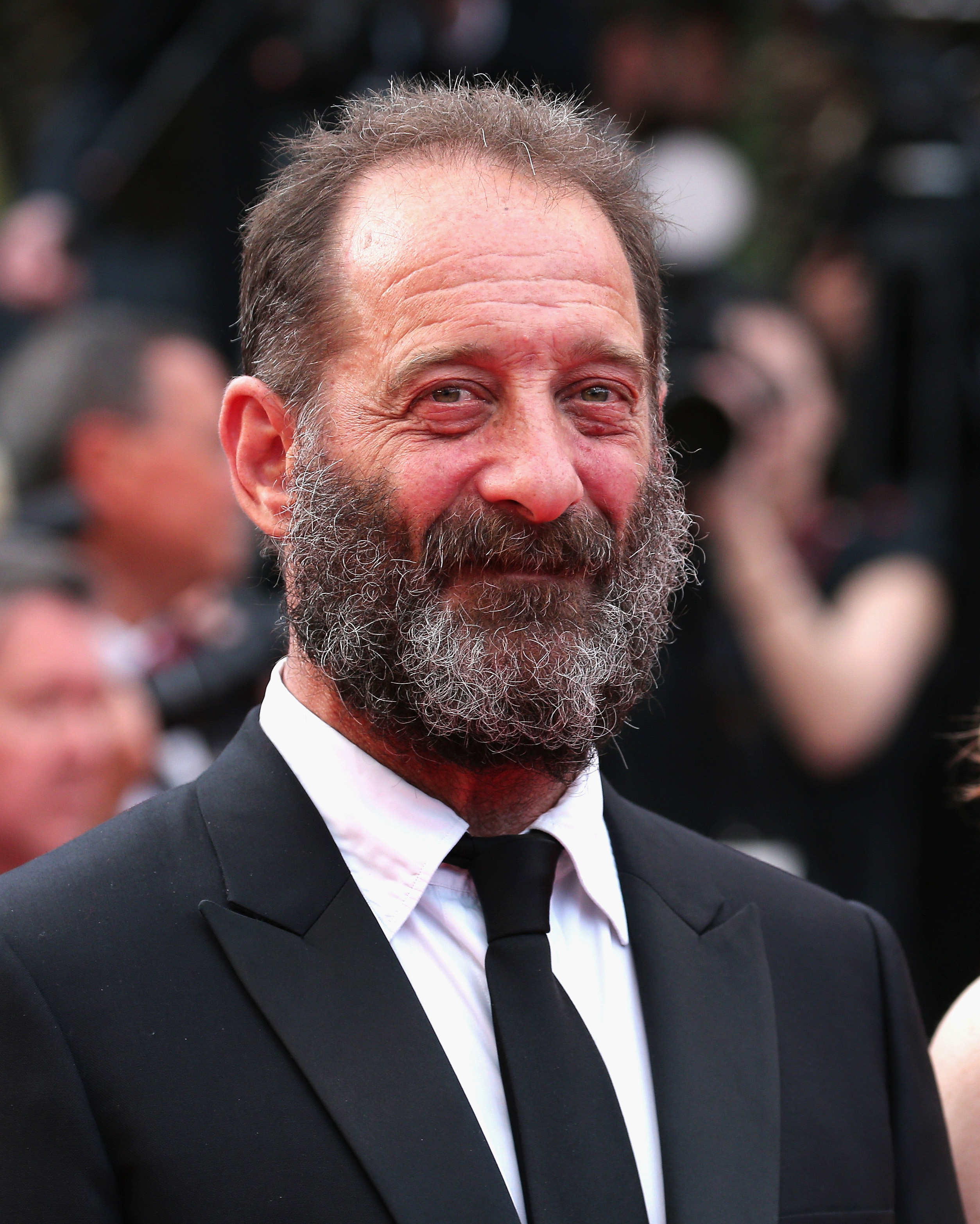 CANNES, FRANCE - MAY 11: Actor Vincent Lindon attends the "Cafe Society" premiere and the Opening Night Gala during the 69th annual Cannes Film Festival at the Palais des Festivals on May 11, 2016 in Cannes, France. (Photo by Gisela Schober/Getty Images)