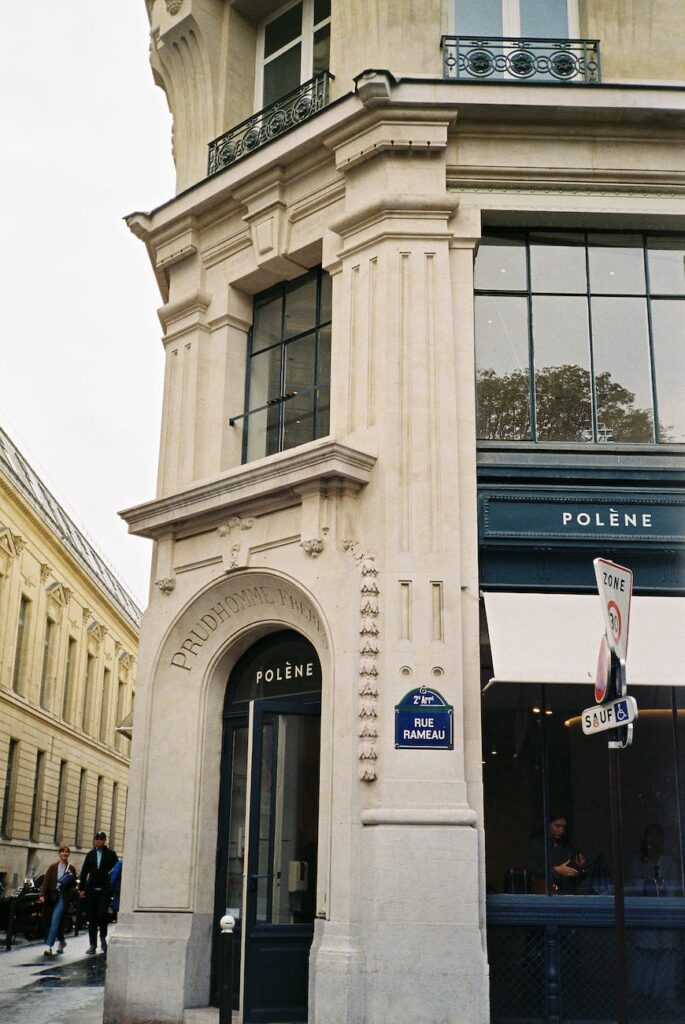 street corner in paris