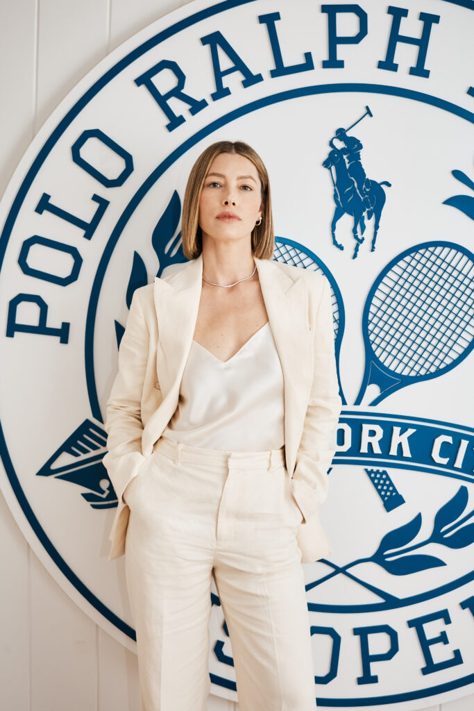 Grace Patten Jackson White Ralph Lauren l’US Open 2024