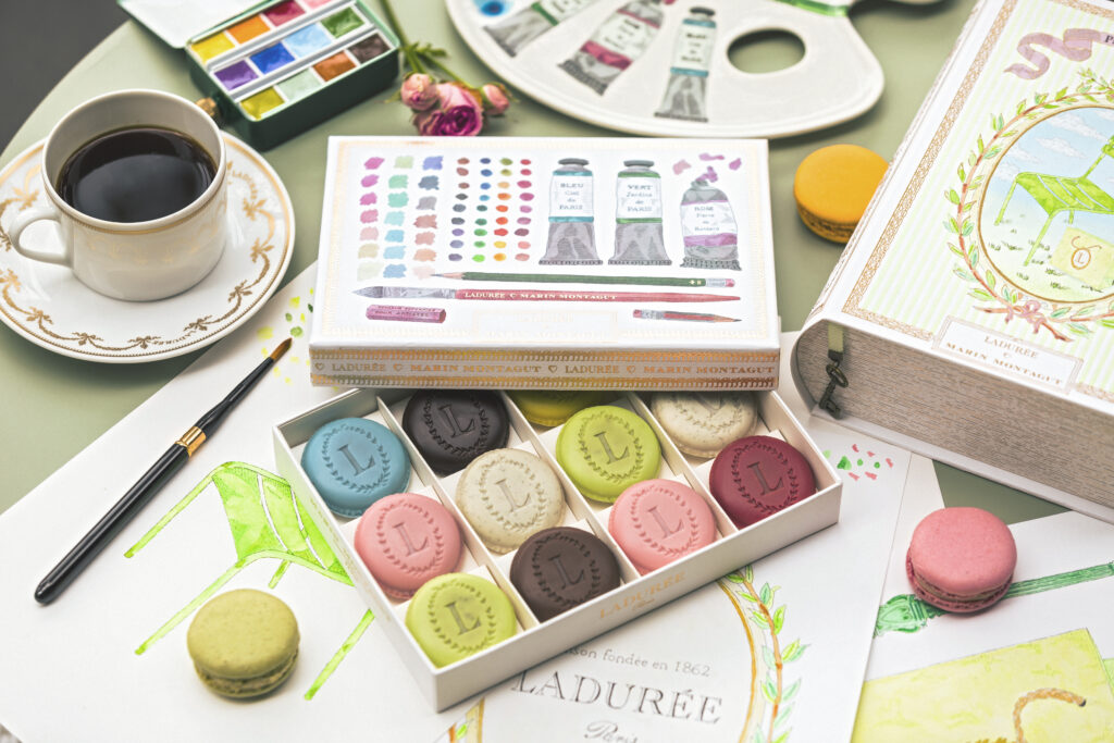 Ladurée Marin Montagut Collaboration Poétique Gourmande pour l’Automne 2024