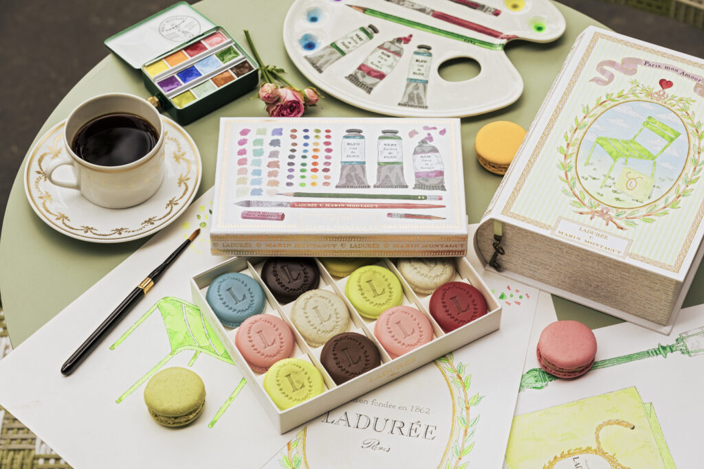 Ladurée Marin Montagut Collaboration Poétique Gourmande pour l’Automne 2024