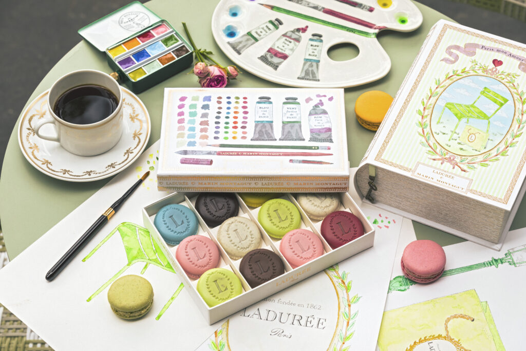 Ladurée Marin Montagut Collaboration Poétique Gourmande pour l’Automne 2024