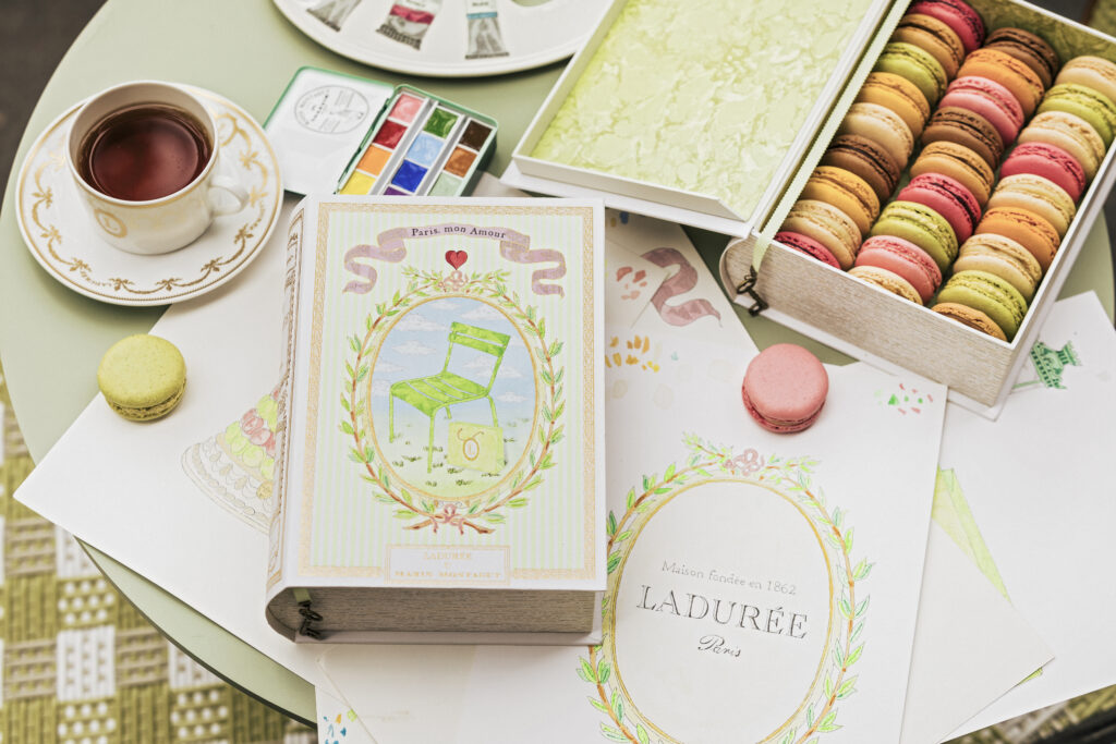 Ladurée Marin Montagut Collaboration Poétique Gourmande pour l’Automne 2024