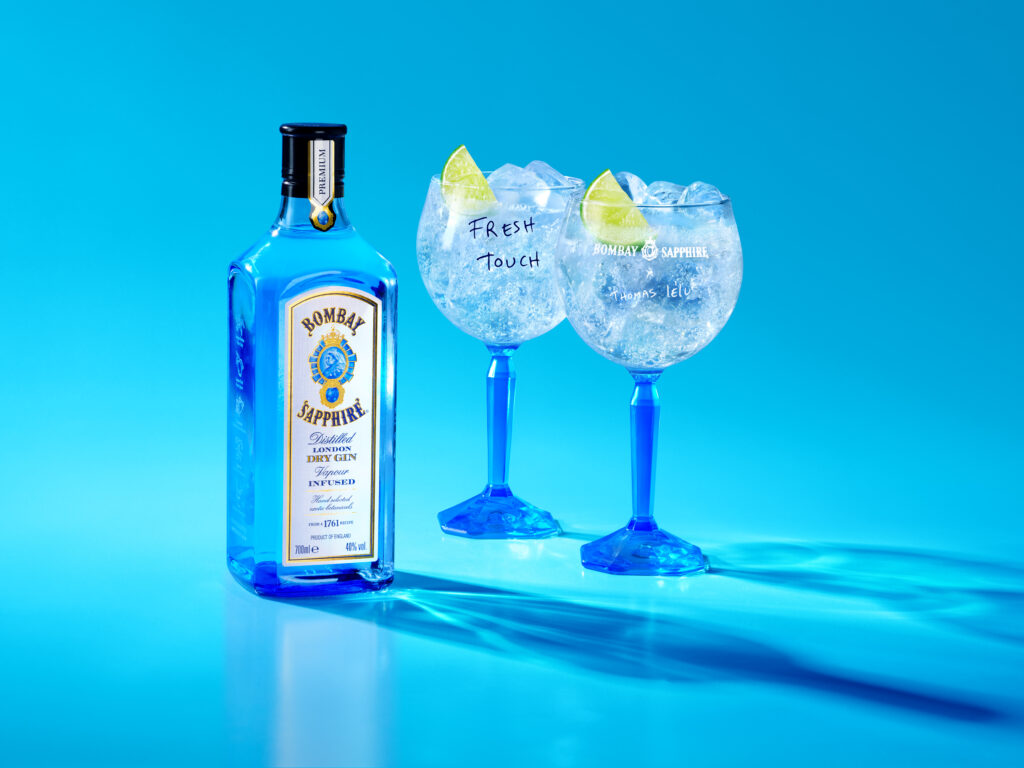 Bombay Sapphire Thomas Lélu collaboration artistique pour sublimer l’apéritif